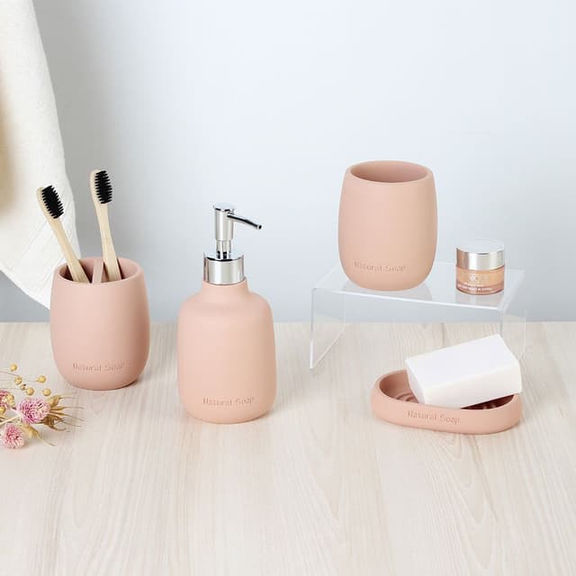 Ensemble de 4 accessoires de bain Elliana