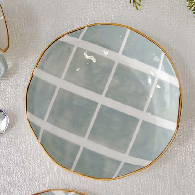 Assiette plate Akesha
