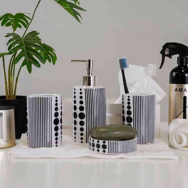 Ensemble de 4 accessoires de bain Selena
